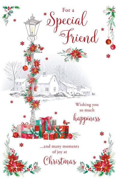 Grassroots Special Friend Christmas Card**