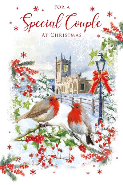 Grassroots Special Couple Christmas Card**