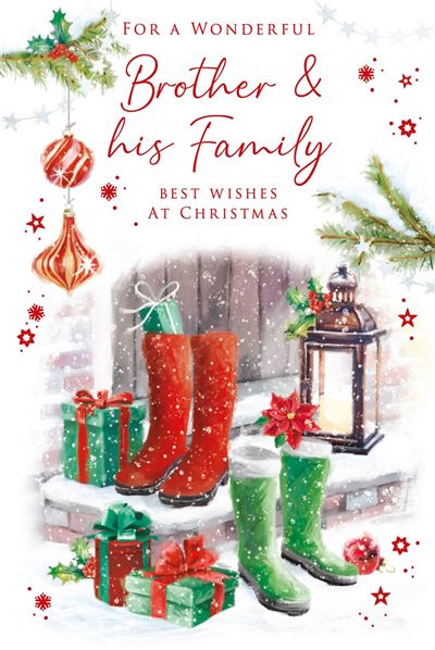 Grassroots Brother & His Family Christmas Card**