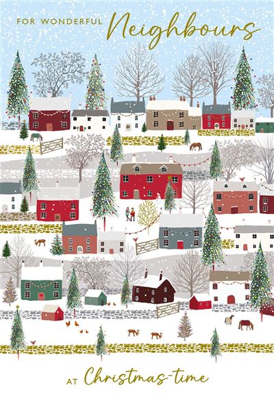 Nigel Quiney Neighbours Christmas Card**