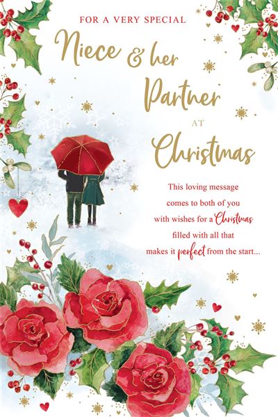 Grassroots Niece & Her Partner Christmas Card**