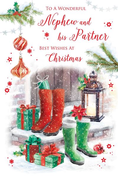 Grassroots Nephew & His Partner Christmas Card**