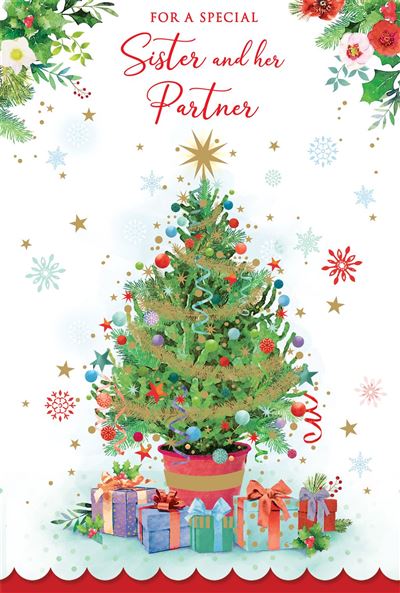 Grassroots Sister & Her Partner Christmas Card**