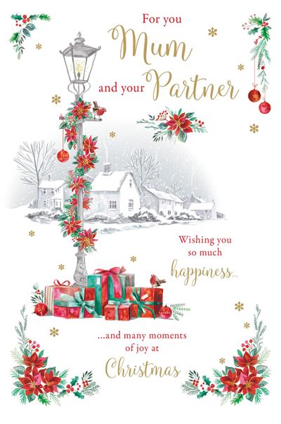 Grassroots Mum & Her Partner Christmas Card**