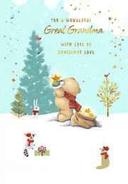 Hallmark Great Grandma Christmas Card**