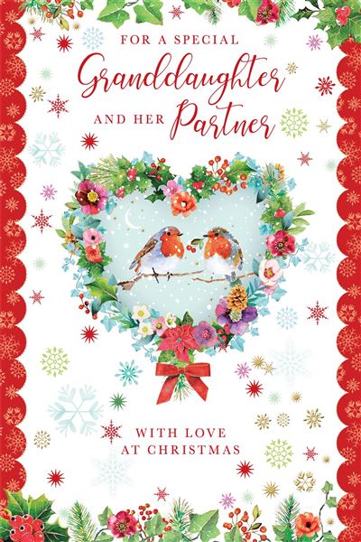 Grassroots Granddaughter & Her Partner Christmas Card**