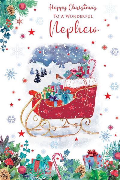 Grassroots Nephew Christmas Card**