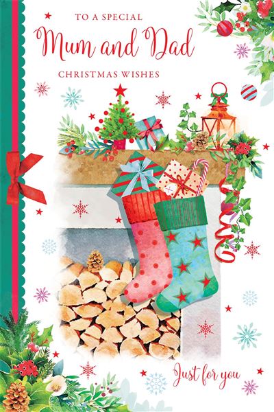 Grassroots Mum & Dad Christmas Card**