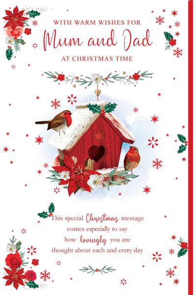 Grassroots Mum & Dad Christmas Card**
