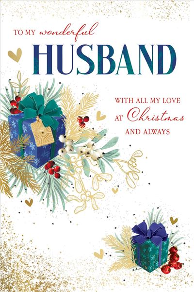 Grassroots Husband Christmas Card**