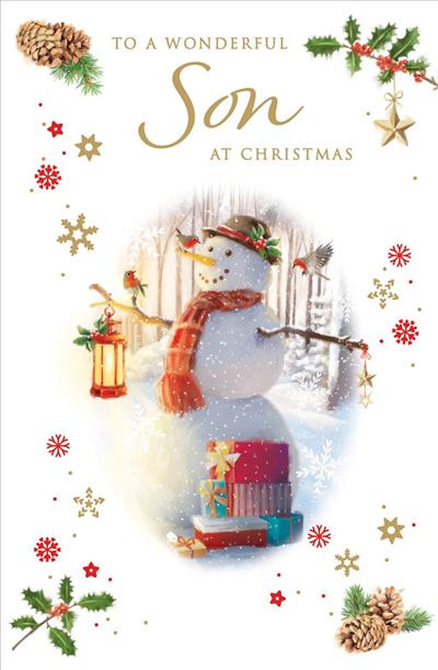 Grassroots Son Christmas Card**