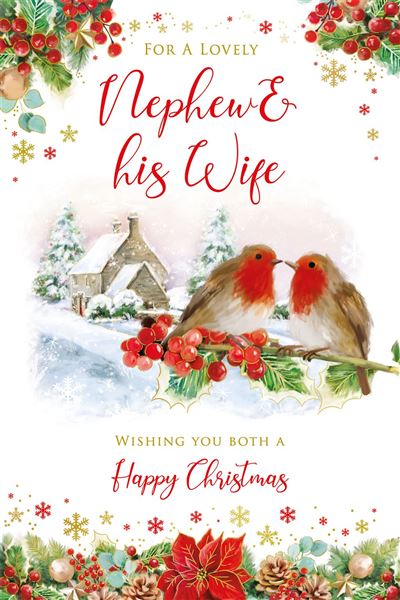 Grassroots Nephew & His Wife Christmas Card**