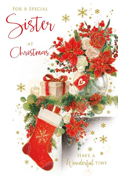 Grassroots Sister Christmas Card**