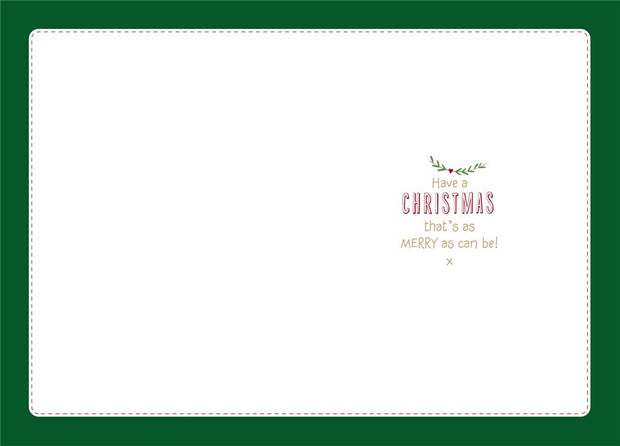 Hallmark Great Granddaughter Christmas Card**