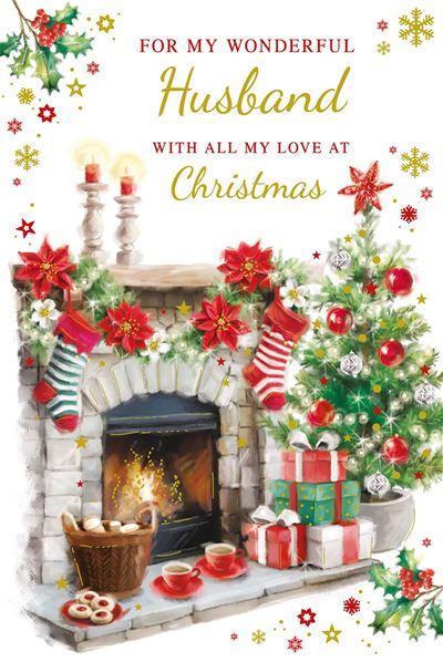 Grassroots Husband Christmas Card**