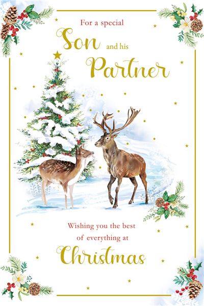 Grassroots Son & Partner Christmas Card**
