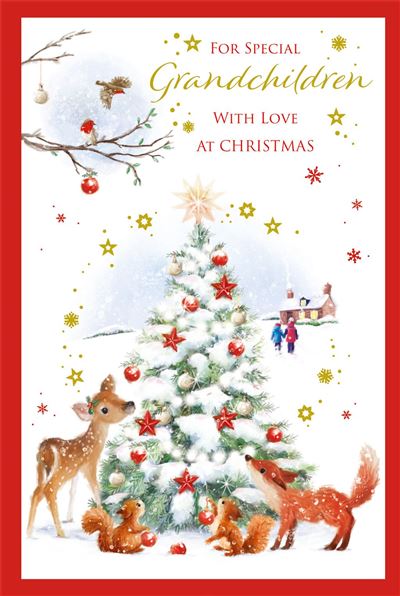 Grassroots Grandchildren Christmas Card**