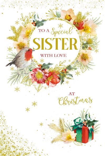 Grassroots Sister Christmas Card**