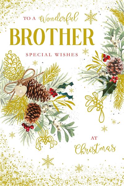 Grassroots Brother Christmas Card**