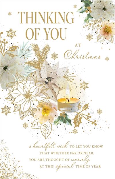 Grassroots Thinking of You Christmas Card**