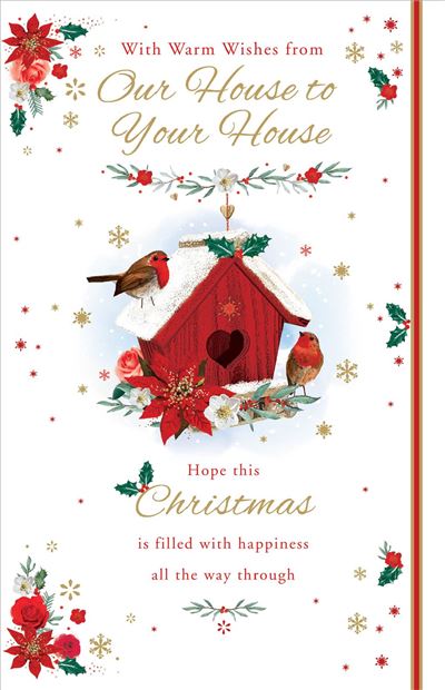 Grassroots Our House To Your House Christmas Card**