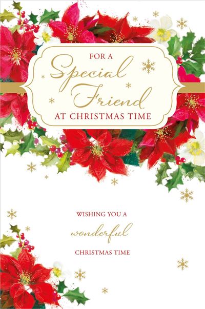 Grassroots Special Friend Christmas Card**