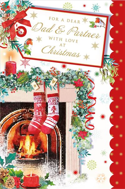 Grassroots Dad  His Partner Christmas Card**