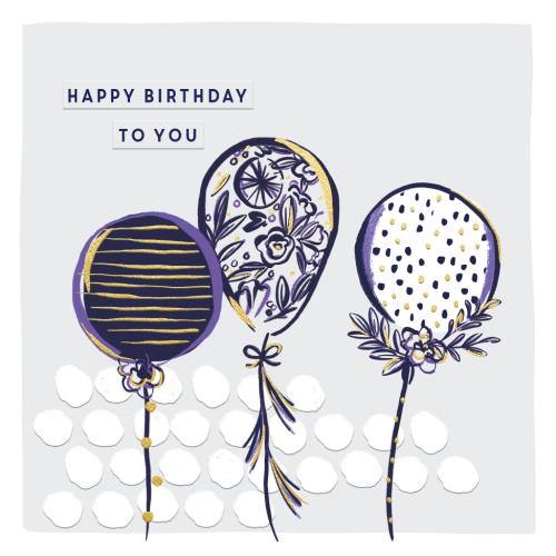 Ling Design Birthday Balloons Birthday Card*