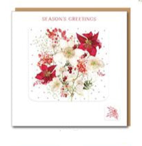 Nigel Quiney Flower Press Box of 10 Christmas Card**