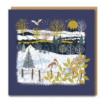 Nigel Quiney Woodland Christmas Box of 10 Christmas Card**