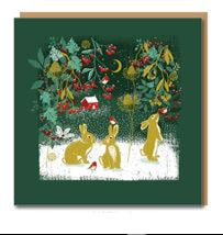 Nigel Quiney Woodland Christmas Box of 10 Christmas Card**