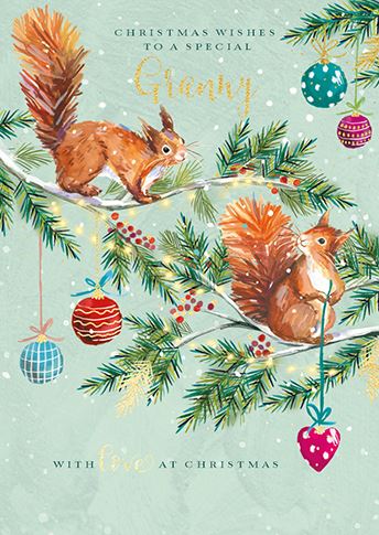 Ling Design Granny Christmas Card**