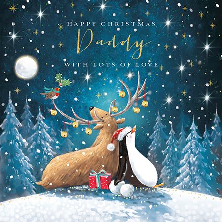 Ling Design Daddy Christmas Card*