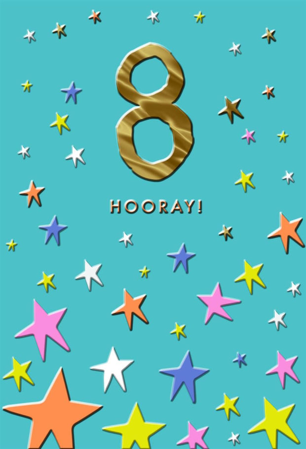 Hallmark 8th Birthday Card*