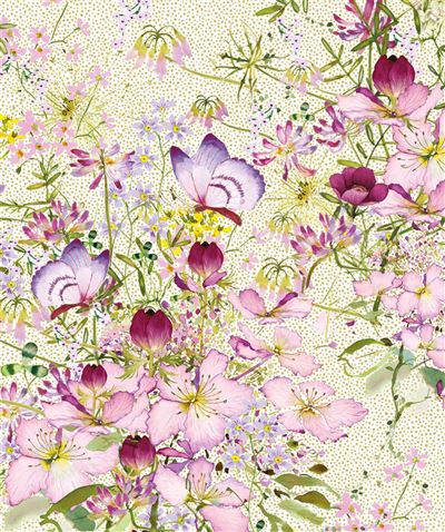 Nigel Quiney Pizazz Gallery Garden Butterflies Blank Card*