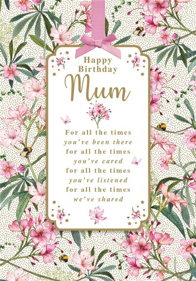 Nigel Quiney Mum Birthday Card*