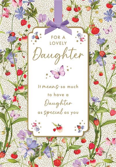 Nigel Quiney Daughter Birthday Card*