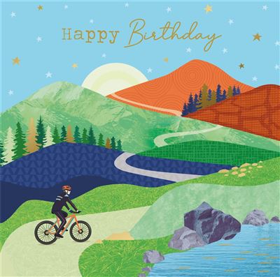 Nigel Quiney Vibez Biker Collage Birthday Card*