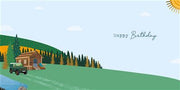 Nigel Quiney Vibez Log Cabin Collage Birthday Card*