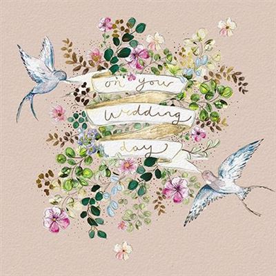 Paper House Wedding Card