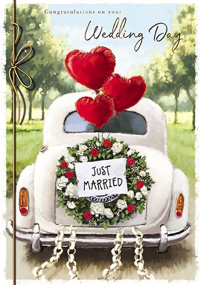Paper House Wedding Card *