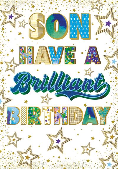 Nigel Quiney Son Birthday Card*