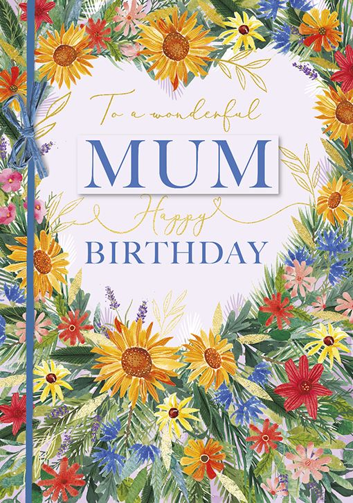 Ling Designs Mum Birthday Card*