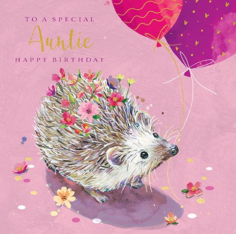 Ling Designs Auntie Birthday Card*