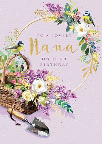 Ling Design Nana Birthday Card*