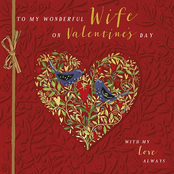 Ling Design Wife Valentine's Day Card