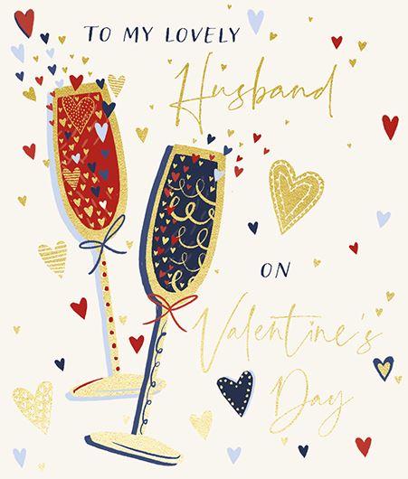 Ling Design Husband Valentine's Day Card