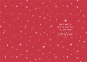 Hallmark Boyfriend Christmas Card**
