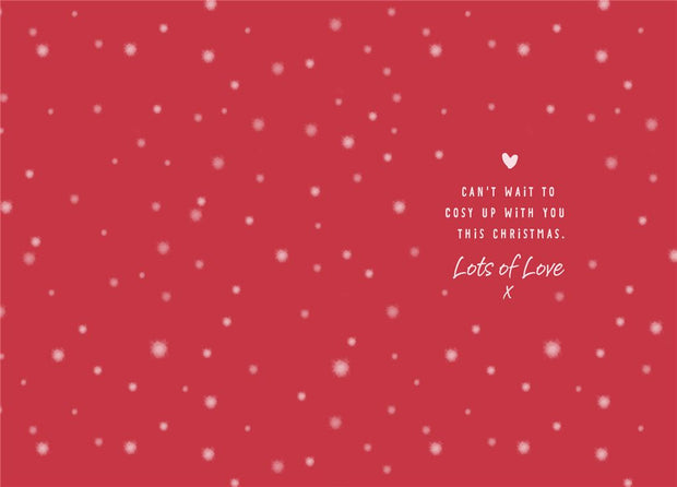 Hallmark Boyfriend Christmas Card**