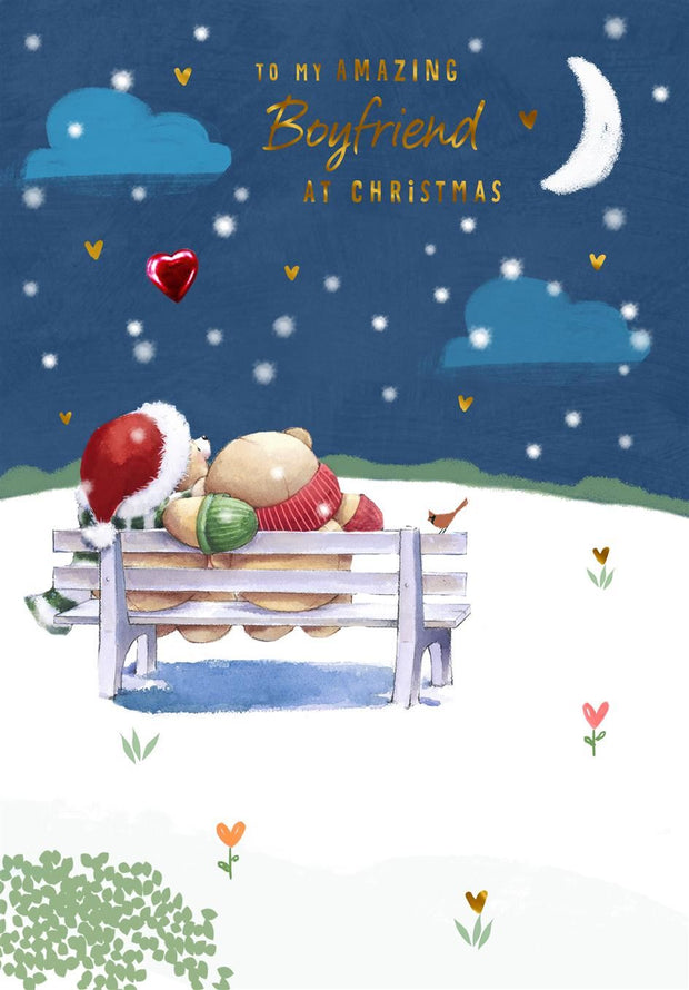 Hallmark Boyfriend Christmas Card**